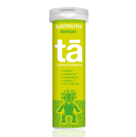 Tubo de tabletas de electrolitos TA Energy - Limón