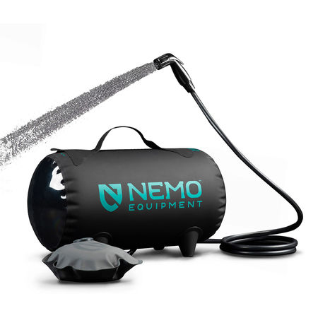 Ducha de alta presión portátil Nemo Helio