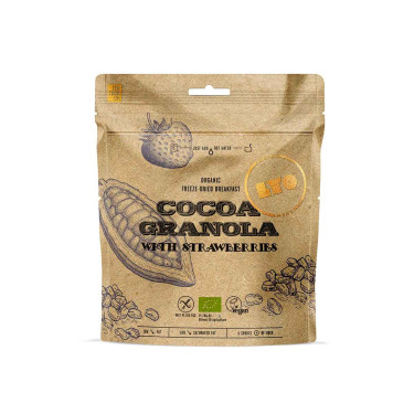 Granola cacao y fresas bio