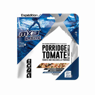 Porridge de tomate y mozzarella