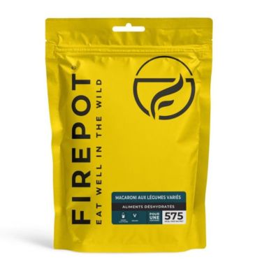 Macarrones con verduras variadas