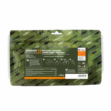 CONVAR™ Feldküche Basics Lentejas Rojas (350g)