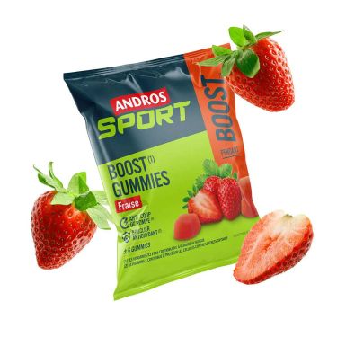 Gominolas energéticas Andros Sport - Fresa