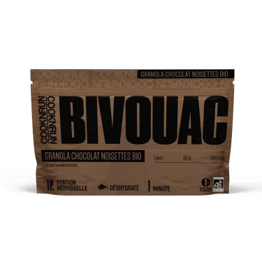 Granola ecológica de chocolate y avellana