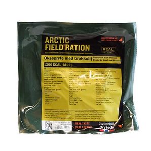 Ración liofilizada - Carne de cerdo desmenuzado con arroz - Arctic Field Ration