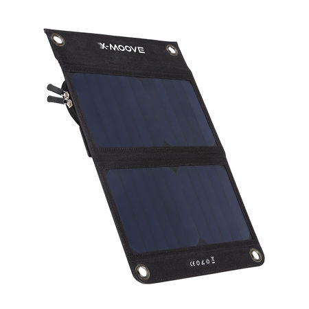 Panel Solar y batería externa X-Moove Solargo Trek 10000 mAh - 2 puertos USB