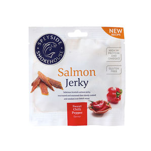 Salmón jerky - Salmón ahumado pimiento dulce  - 30 g