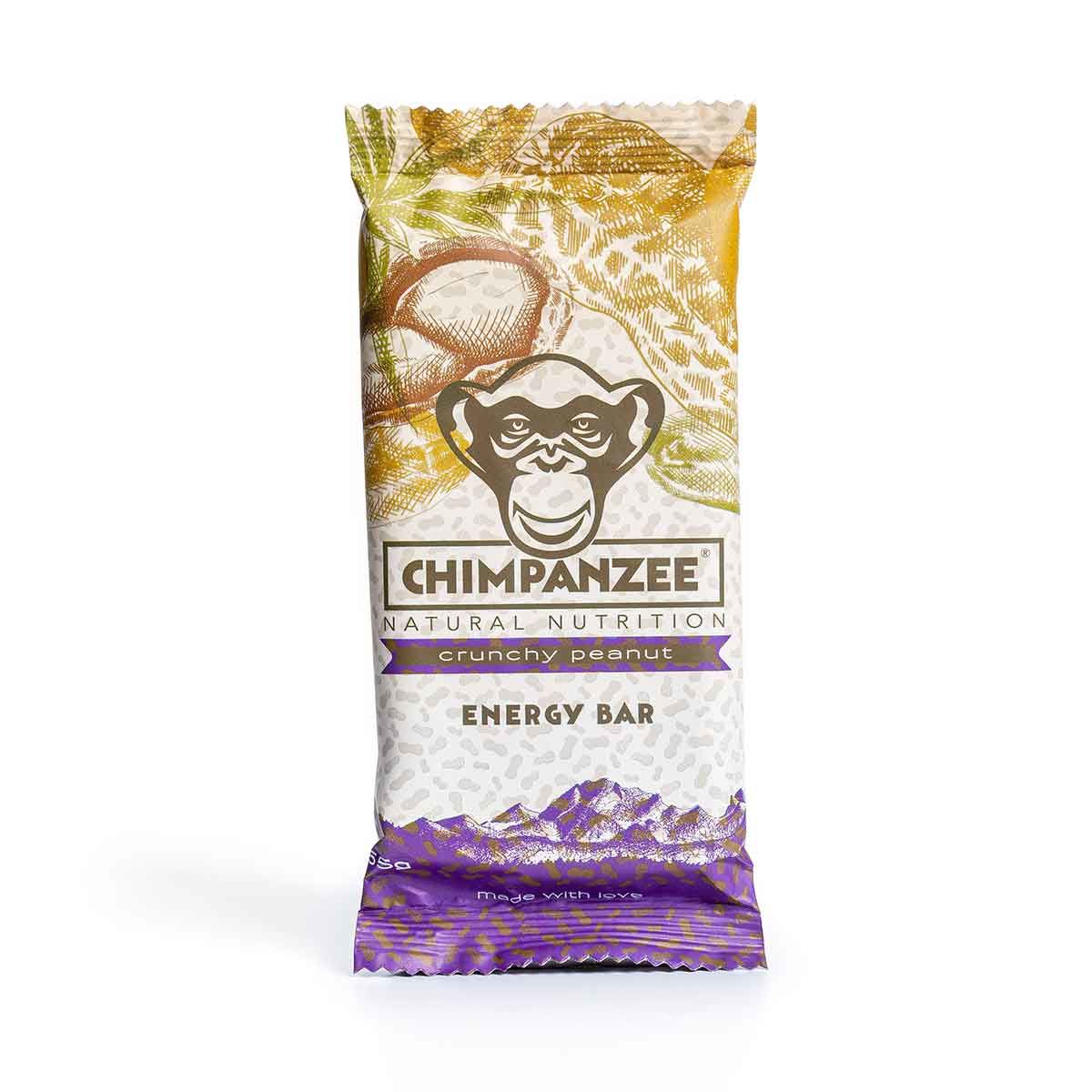 Barrita energética Chimpanzee - Crunchy peanut