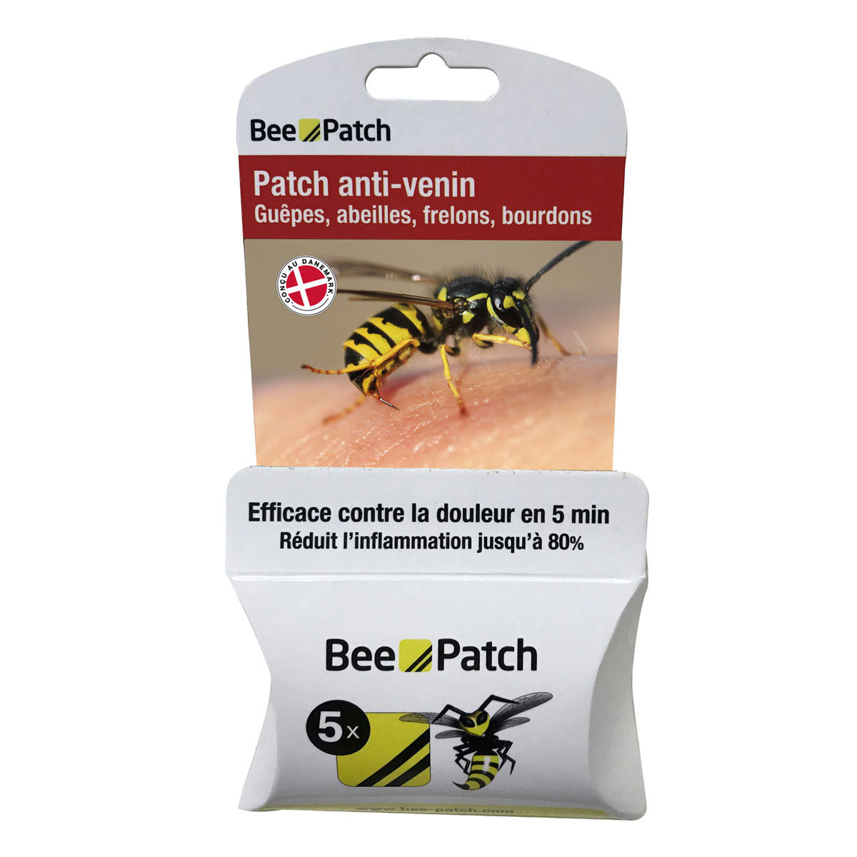 Parche anti-veneno Bee-Patch x 5