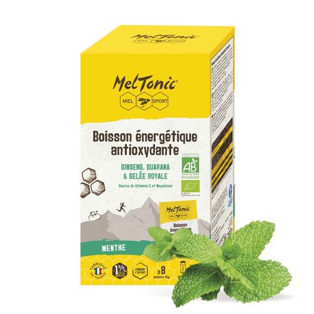 Bebida energética antioxidante ecológica Meltonic x 6 sticks - Menta