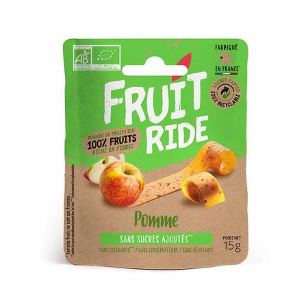 Láminas de frutas ecológicas Fruit Ride - Manzana