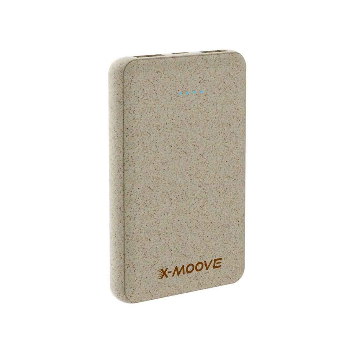 Batería externa ecológica X-Moove Powereco 5000 mAh - 2 puertos USB