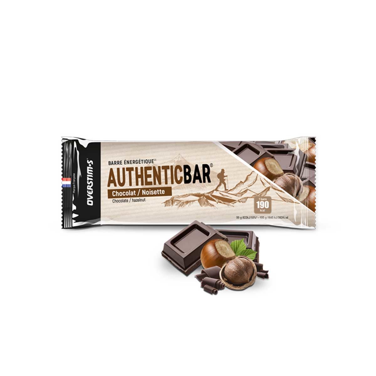 Authentic bar Overstim.s - Chocolate, avellanas