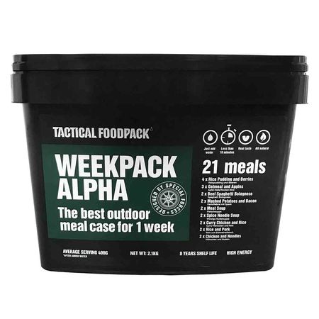 Pack 7 días en cubo - Tactical WeekPack Alpha - 8 años