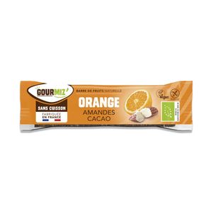 Gourmiz barre bio sport orange amandes et cacao