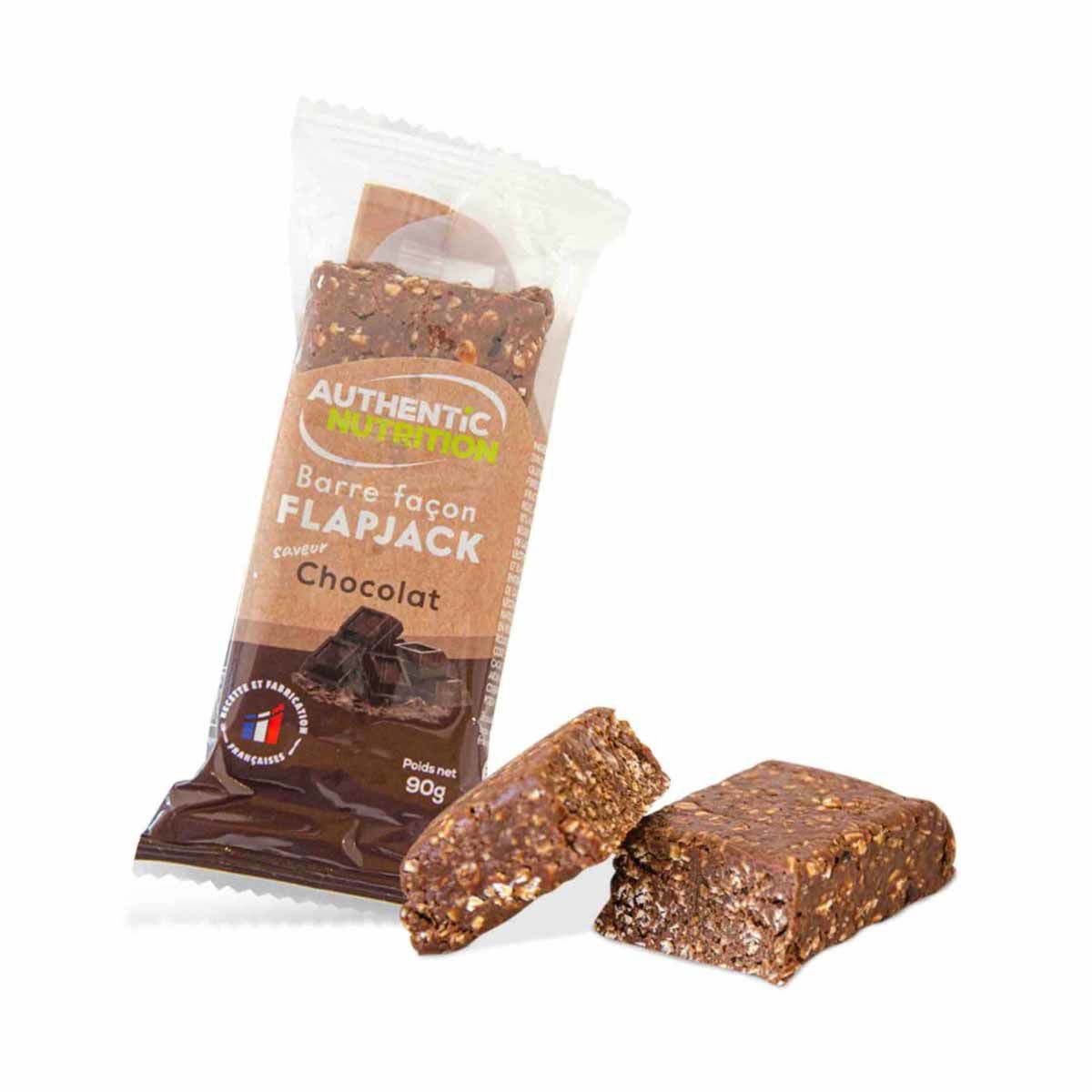 Barrita flapjack Authentic Nutrition - Chocolate