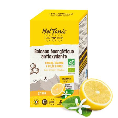 Bebida energética antioxidante ecológica Meltonic x  6 sticks - Limón