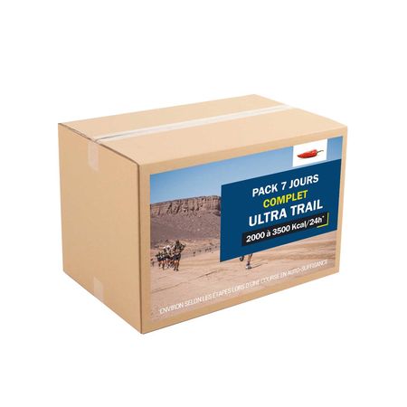 Paquete Ultra Desierto 7 días - Esencial - 14,000 Kcal