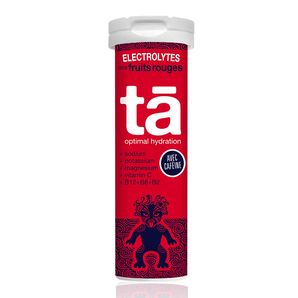 Tubo de tabletas de electrólitos TA Energy - Frutas rojas