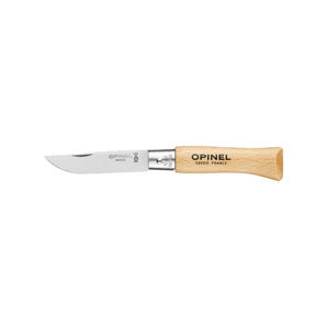 Cuchillo Opinel N°4 - Tradición 5 cm - Acero inox, haya