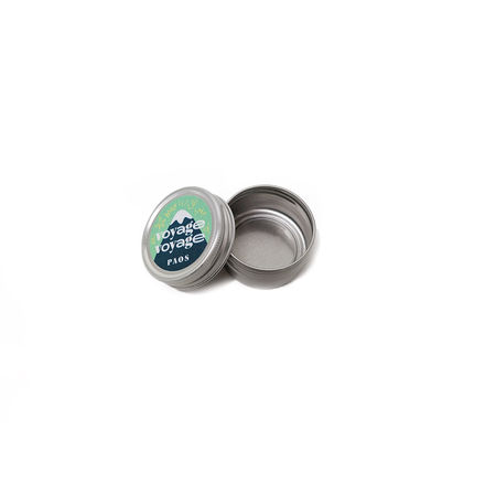 Caja de aluminio PAOS para pastillas de dentífrico para masticar