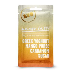 Smoothie Mango Lassi - yogur griego, mango, cardamomo